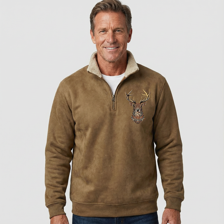 Zeke – Stilvoller Pullover mit Reißverschluss