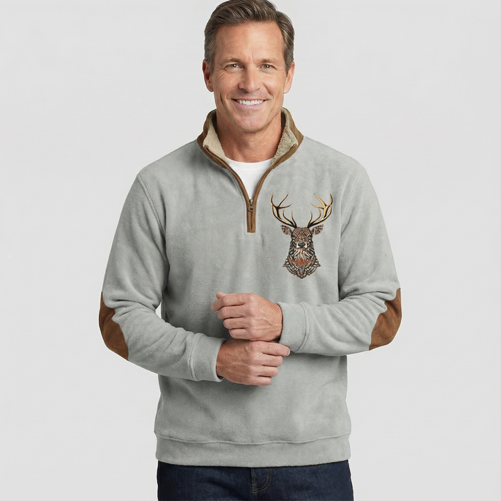 Zeke – Stilvoller Pullover mit Reißverschluss