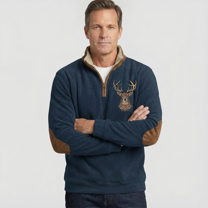 Zeke – Stilvoller Pullover mit Reißverschluss